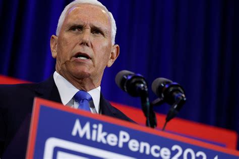 Former Vice President Mike Pence drops his bid for the Republican presidential nomination